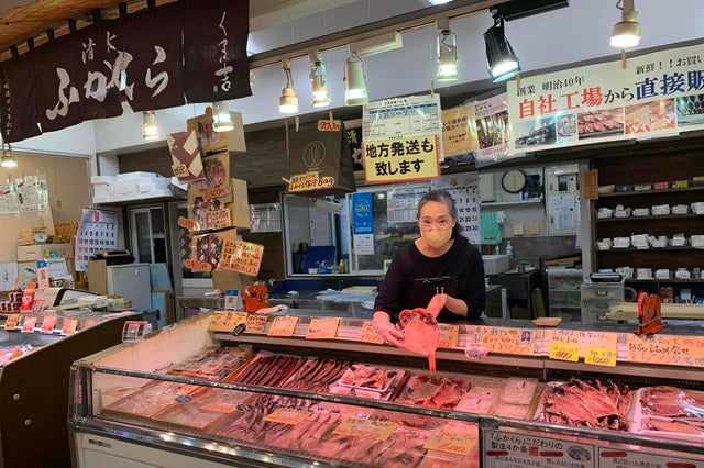 清水魚市場河岸の市ふかくら